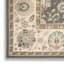 Tapis rond gris en laine à motif oriental Isadora-2134469264
