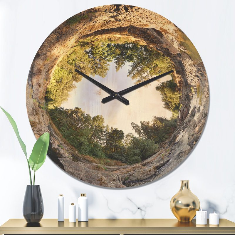 Horloge murale Wild River, Grand