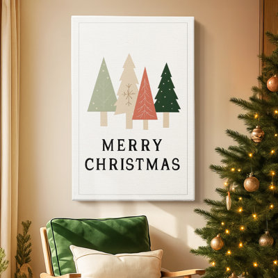 «Sleigh of Silver Carol» - toile tendue avec châssis de qualité supérieure