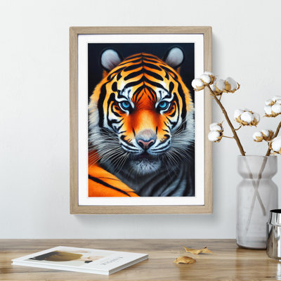 Fearless Tiger - Single Picture Frame Print