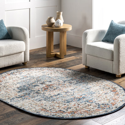 Tapis oriental en polypropylène tissé à la machine Deja