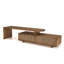 Kurd Unfinished TV Stand for TVs up to 48" with Fireplace Included