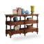 Console en cerisier massif et bois manufacturé-615477275