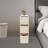 Bedside Table With Three Drawers(15.75*7.87*22.83 In)-1430746676