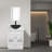 Analyz 24'' Single Bathroom Vanity with Manufactured Wood Top-901091166-818616690