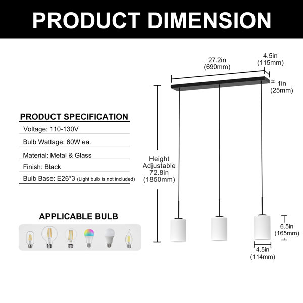 Dimensions du produit