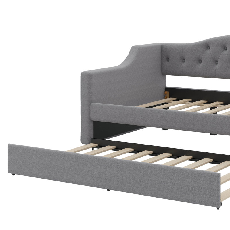 Daybed With LED Belt, Full XL, Gray