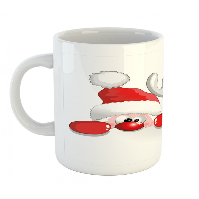 Grande tasse à café père noël