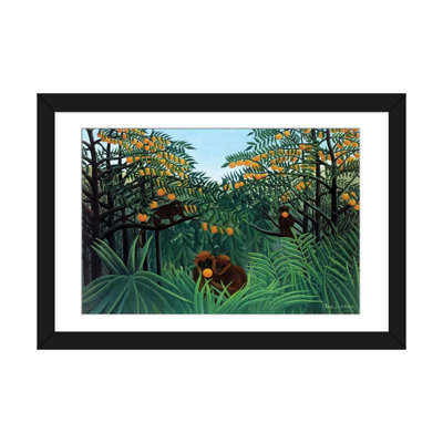 " Monkeys In The Jungle, 1910 " by Henri Rousseau