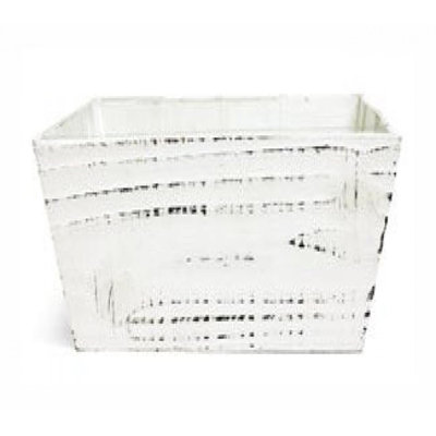 Distressed White Decorative Box