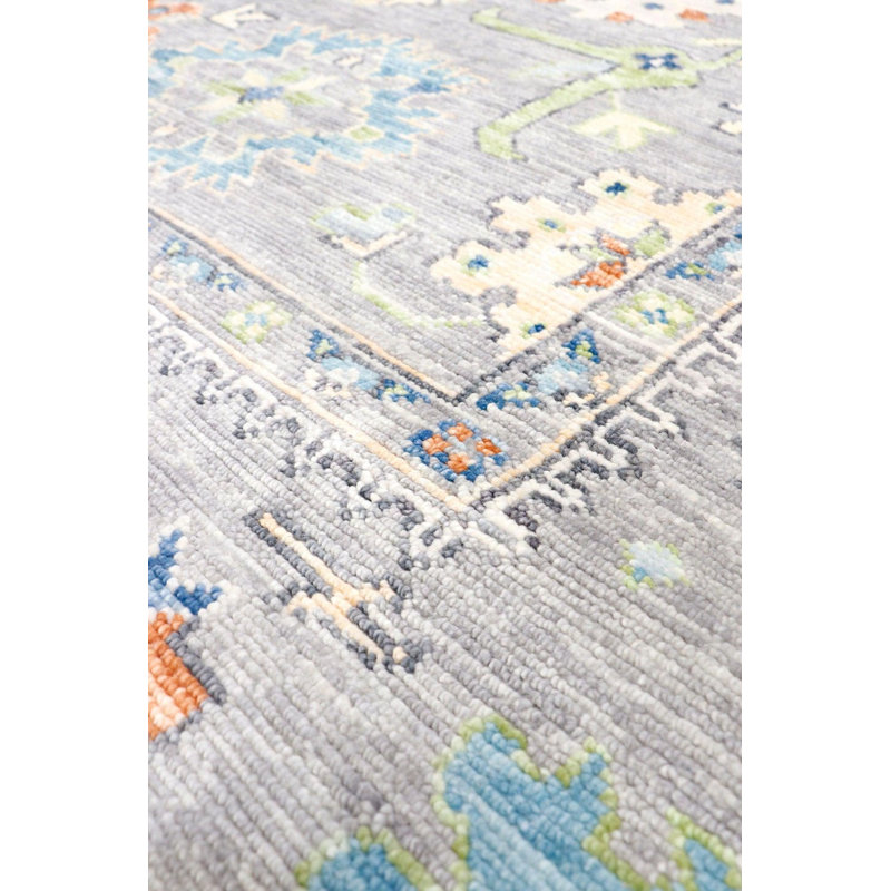 Oriental Area Rug in Gray