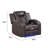 Senol 38'' Faux Leather Reclining Chair-371381666