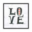 "Mots", "Love", art textuel sur toile tendue-20821168-72807888-72807893