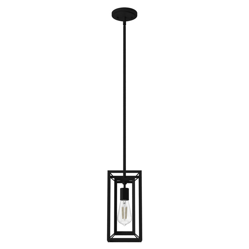 Doherty 1 - Light Rectangle Mini Pendant, Natural Iron