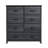 8 Drawer Fabric Dresser with Wood Top and Steel Frame – Modern Storage Organizer for Bedroom, Closet, or Living Room