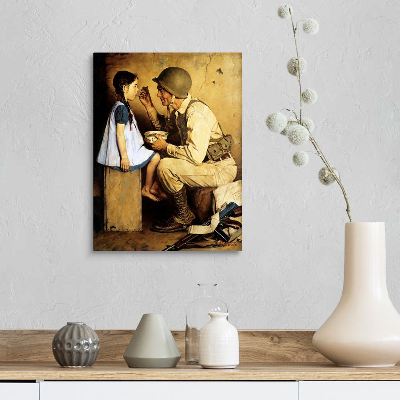 Art mural sur toile The American Way, Toile tendue, H 16 po x l 12 po x P 1,25 po