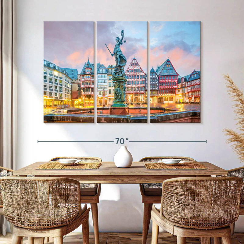 Rorry Romerberg Square, 42" H x 65" W