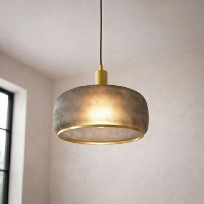 Klar Dining room Pendant Lamp Black Sprayed-Gold
