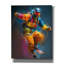  «Skiing Legend 1» par Ann Klee, art mural sur toile, 26 po x 34 po