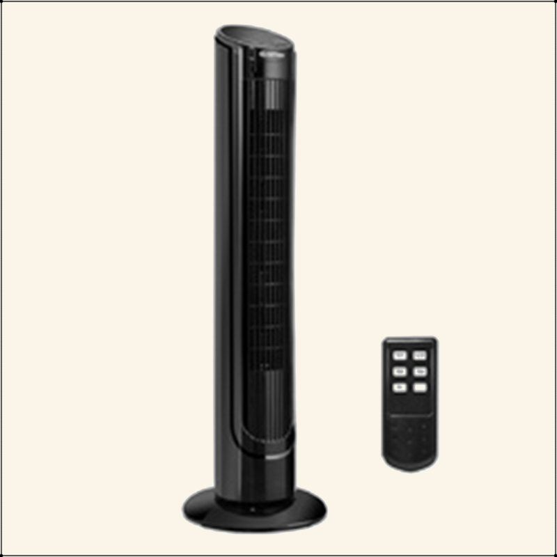 40" Black LCD Digital Control Tower Fan