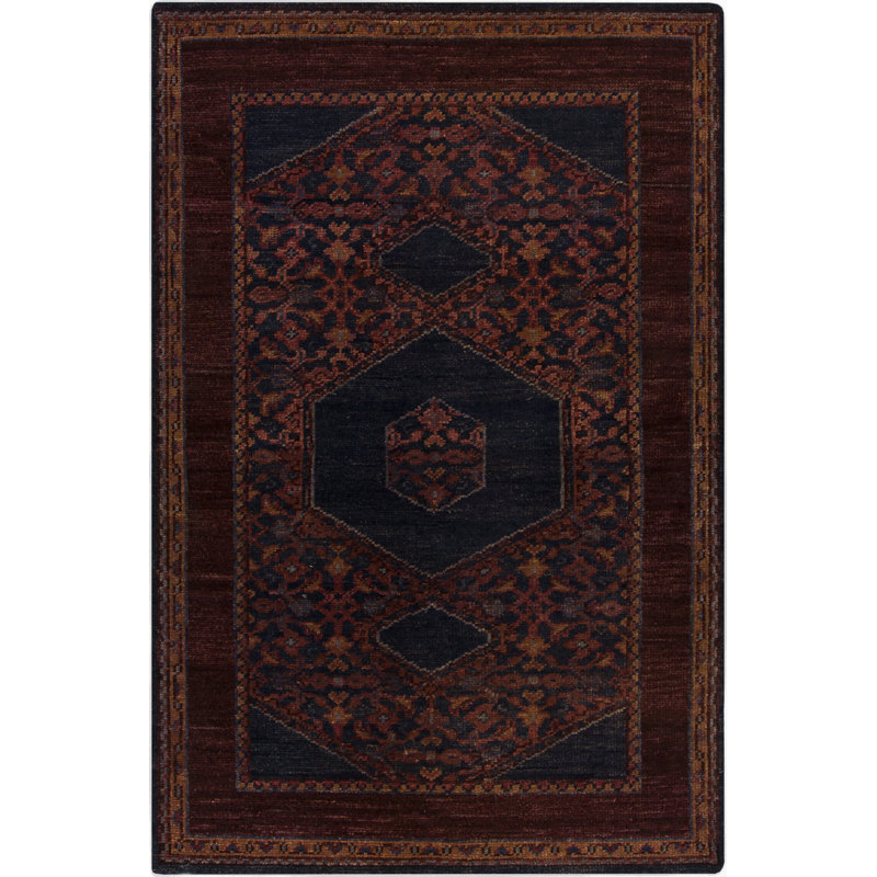 Moriarty Wool Oriental Indoor Rug, Rectangle 8' x 11'