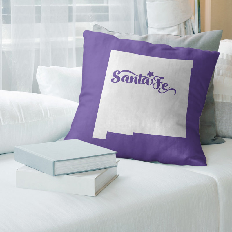 Housse de coussin, Knoxville, 16 po x 1 po, Mauve