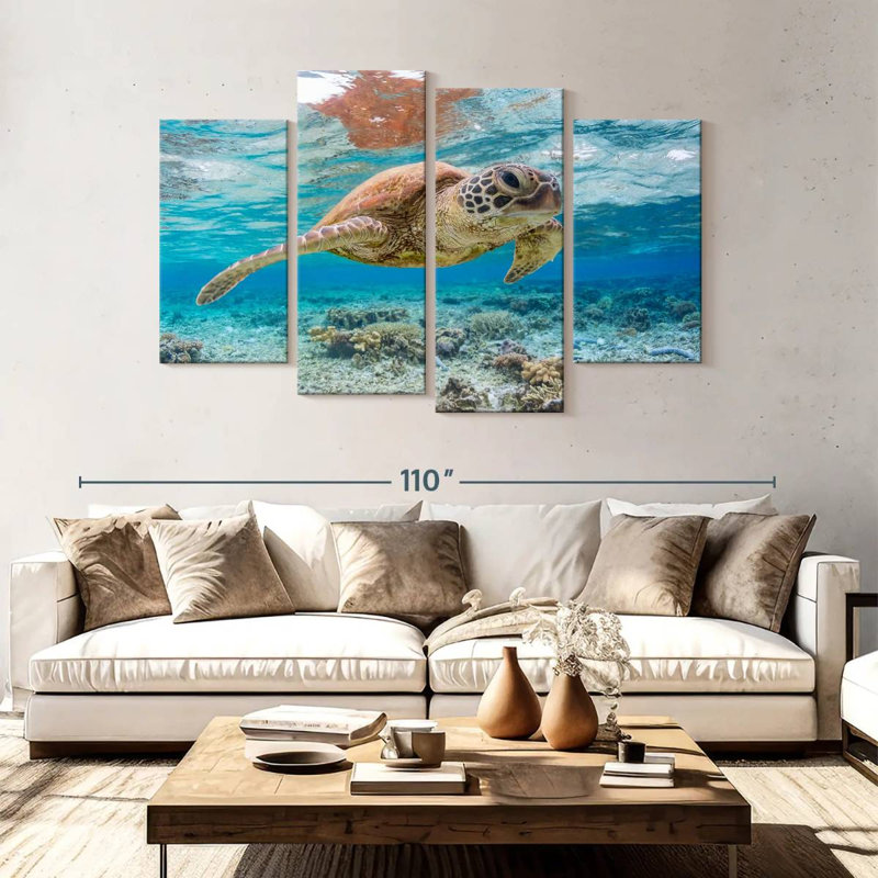 Brampt des îles Galapagos, tortue, H 54 po x l 84 po