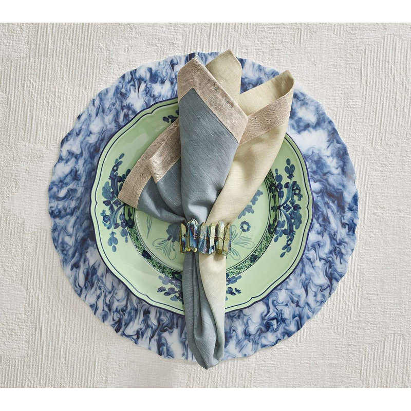 Radiant Napkin Ring, Midnight