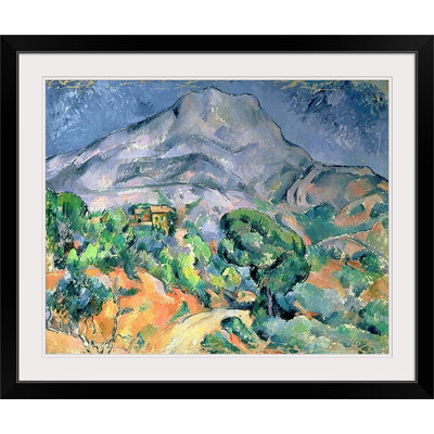 «Mont Sainte Victoire, 1900» par Paul Cezanne - reproduction