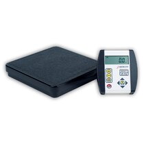 Xtremepowerus 600lb Weight Computer Scale Digital Floor Platform Shipping Warehouse Postal Foldable, Gray