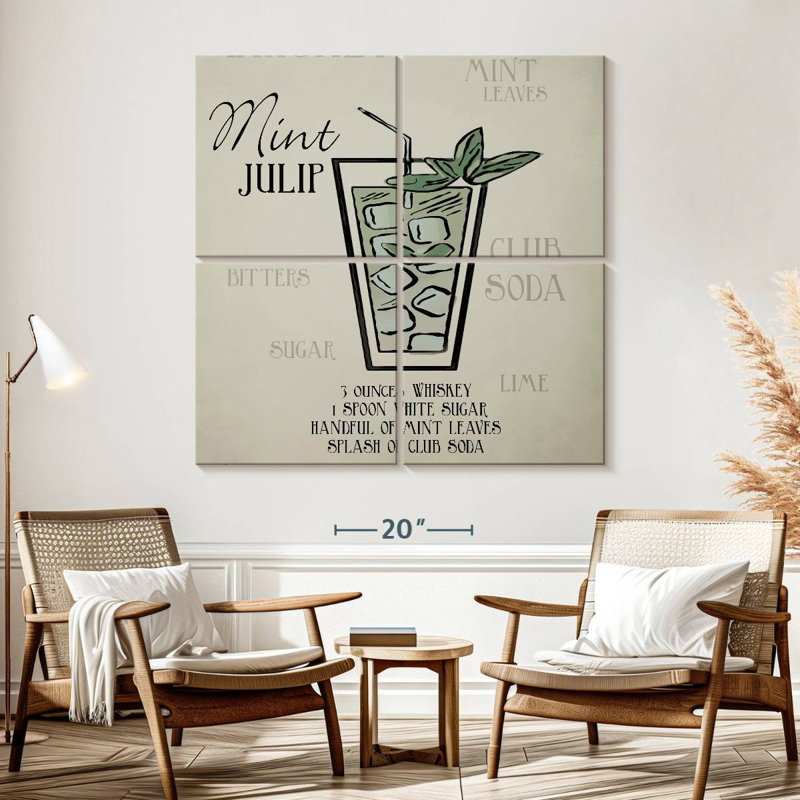 Yip à la menthe Yarlin, H 57 po x l 57 po