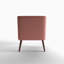 Chaise d'appoint en lin 24,8 po Laurine-32845866