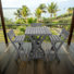 Harbor Point Fully Assembled All-Weather Recycled HDPE Outdoor Folding Bar Set