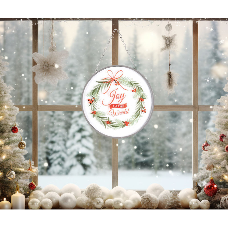 Suncatcher Joy To The World - couronne