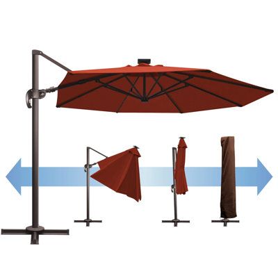 Parasol 11 'Deluxe Sunbrella