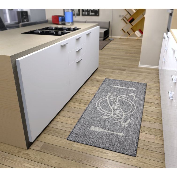Bon Appetit Grey/Brown/Blue Rug