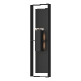 Shadow Box Flush Mount Outdoor Wall Sconce