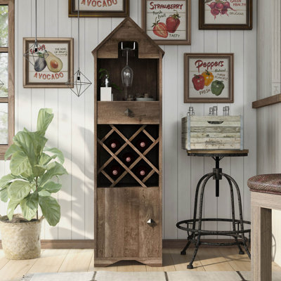 Brungardt 16.69'' Bar Cabinet