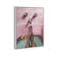 «Pink Bath Lounge», peinture sur toile à cadre flottant-58875147-58875154