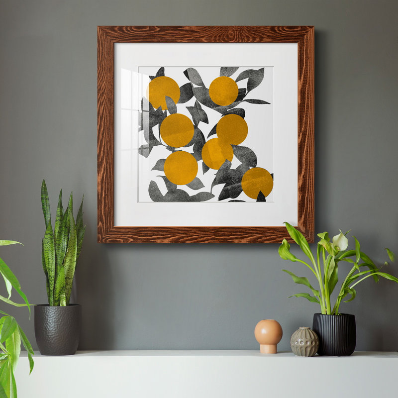 Shadow Branch I-Premium, reproduction d'art encadrée - prête à être accrochée, H 31,5 po x l 31,5 po x P 1,5 po
