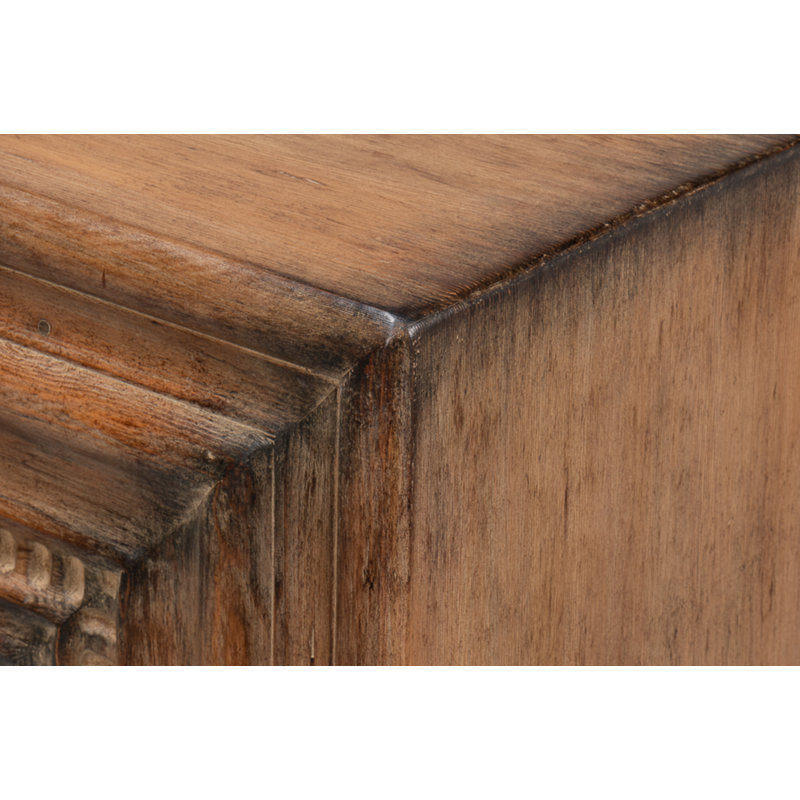 Mantel 72'' W Console Table, Brown