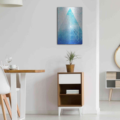 Orren Ellis «Sacred Geometric» par Elena Ray, art mural en métal