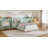Aritra Solid Wood Low Profile Platform Bed-1762049908-1762049907