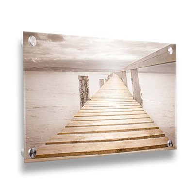 Long Pier by the Sea par Hal Halli
