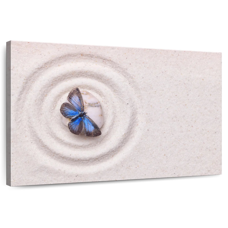 Brampt Zen Garden Butterfly, 24" H x 36" W
