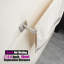 Porte-serviettes en acier inoxydable 304 avec bords arrondis, fixation murale, longueur utile-113497821-113497814