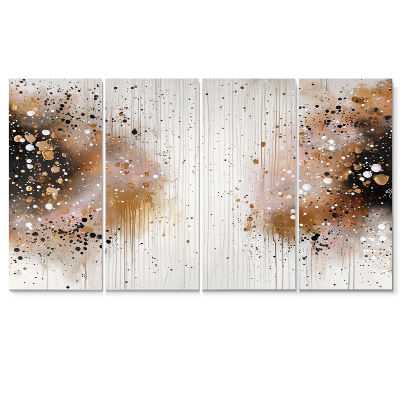 Olijah - Abstract Wall Decor - Modern Wall Art, 4, 32" H x 64" W