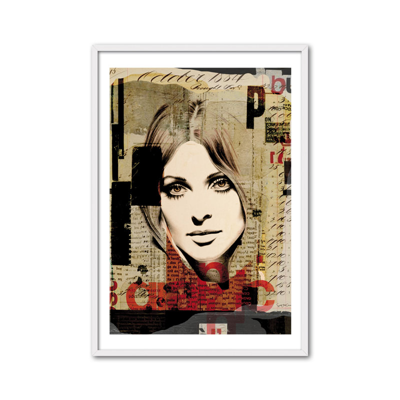 Angel Face by Soul Art Corner - Single Picture Frame Print, 122cm H x 82cm W x 3cm D