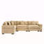 Canapé modulaire surdimensionné surdimensionné en nuage, canapé modulaire convertible avec accoudoirs très larges à assise profonde, 12 coussins décoratifs en velours côtelé de qualité supérieure, conception ergonomique, assemblage facile, pour les salons, chameau-2098833171