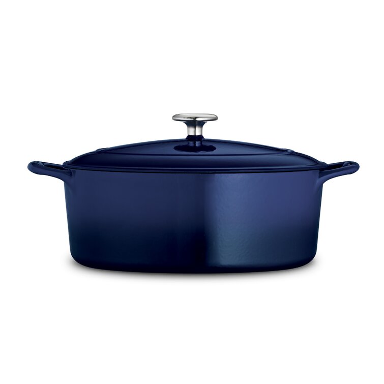  Lava Signature Enameled Cast-Iron 1 Quart Sauce Pan with Iron  Handle, Cobalt Blue: Saucepans: Home & Kitchen